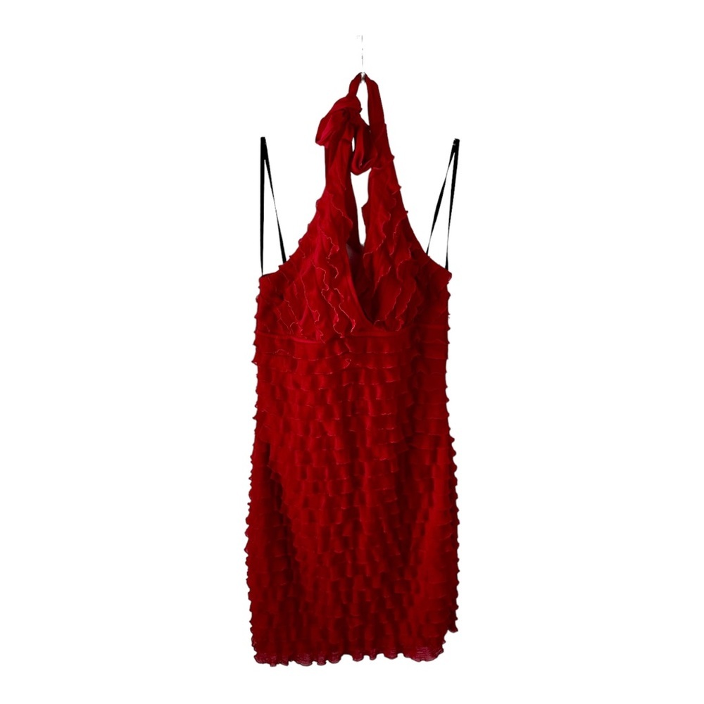 Le Chateau Women’s Mini Dress Red Size S